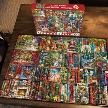 Scheresco di Natale a caccia puzzle puzzle 1000 pezzi